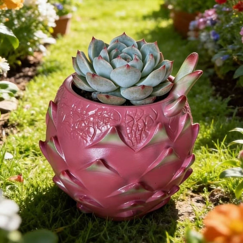 Yaratıcı Reçine Ejder Meyvesi  - Snake Plant Ceramic incelemesi ve fiyatı