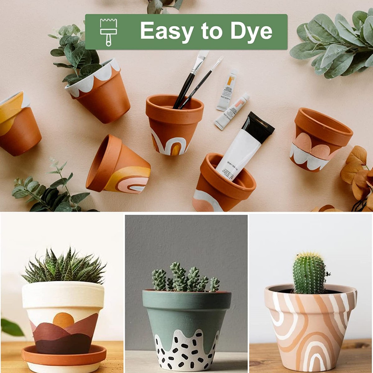 16 Adet 1.8 '' Terra Cotta Ten - Cactus Mix Pot incelemesi ve fiyatı