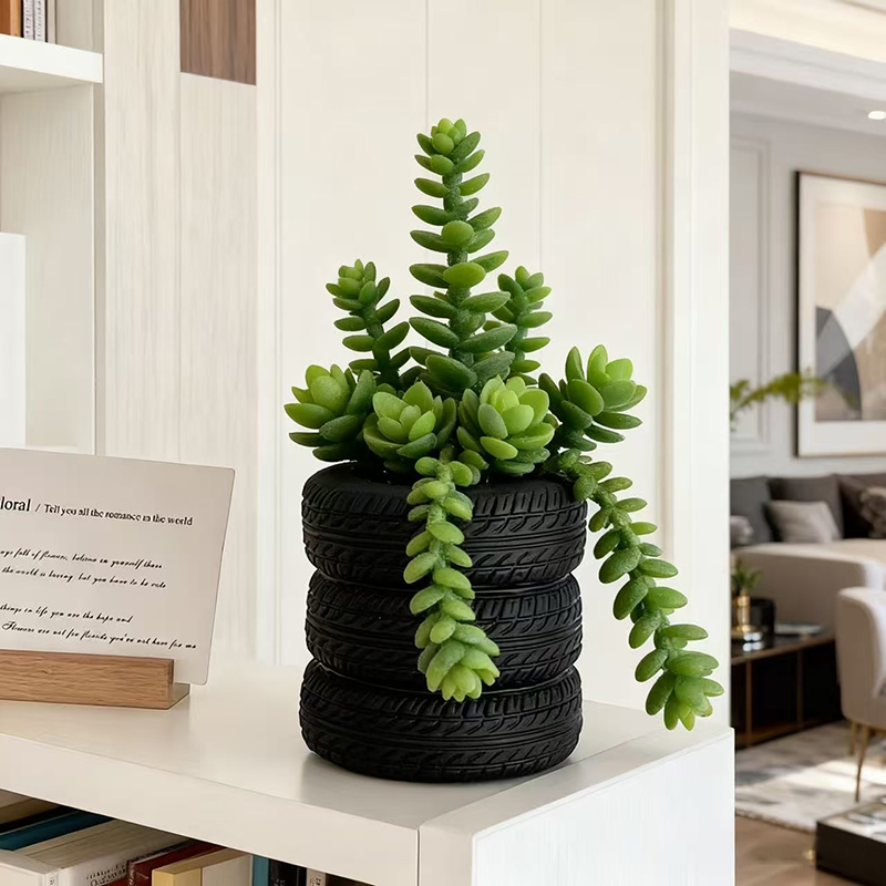 İstiflenebilir Lastik Reçine S - Snake Plant Ceramic incelemesi ve fiyatı